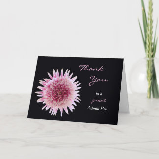 Tageskarte Gerber Daisy Dankeskarte