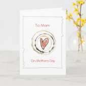 Tageskarte Karte (Gelbe Blume)