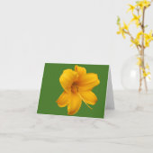Tageskarte Karte (Gelbe Blume)