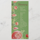 Tageskarte oder Menü Programm (Rückseite)