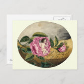 TAGESKARTE Vintag VALENTINE Feiertagspostkarte (Vorne/Hinten)