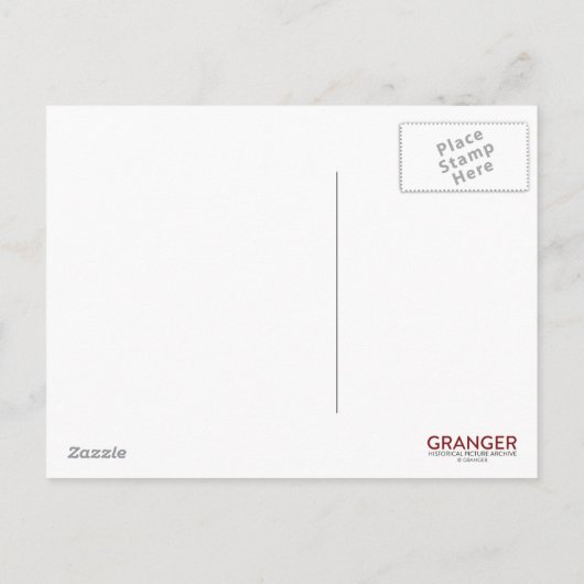 TAGESKARTE Vintag VALENTINE Feiertagspostkarte (Rückseite)