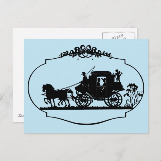 TAGESKARTE Vintag VALENTINE Feiertagspostkarte (Vorne/Hinten)