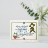 TAGESKARTE Vintag VALENTINE Feiertagspostkarte (Stehend Vorderseite)