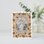 TAGESKARTE Vintag VALENTINE Feiertagspostkarte (Stehend Vorderseite)