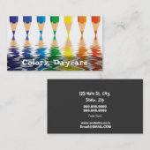 Tageskarte Visitenkarte (Vorne/Hinten)