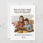 Tageskarte von Funny Mother Feiertagskarte (Vorderseite)