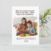 Tageskarte von Funny Mother Feiertagskarte (Stehend Vorderseite)