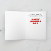 Tageskarten für die lustigen Mütter: Alles falsch Karte (Innenseite)