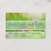 Tageskarten Visitenkarte (Rückseite)