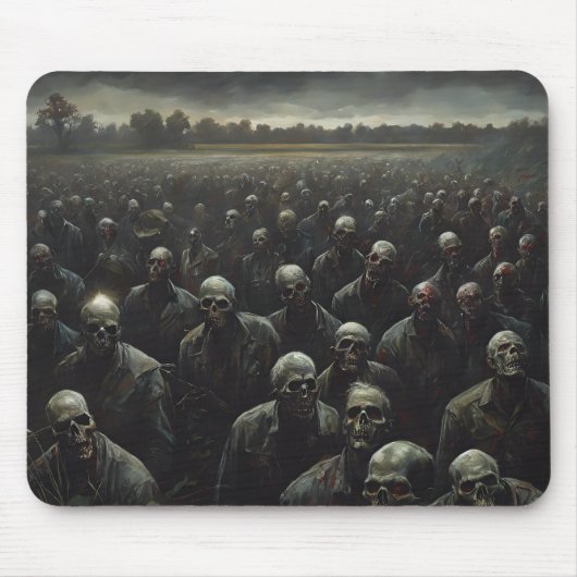 Tagesläufer-Zombie-Herde Mousepad (Vorne)
