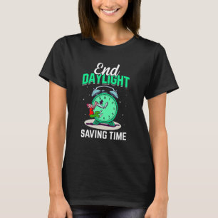 Tageslicht Rettend Zeit Sonnenlicht Einsparungen T T-Shirt