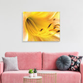 Tageslilie - Leinwand (Insitu (Wohnzimmer))