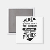 Tagesmagnet für Mütter Magnet (Vorderseite/Rückseite)