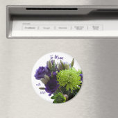 Tagesmagnet "Grüne und Lila Mütter" Magnet (In Situ (Geschirrspüler))