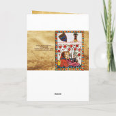 TAGESMONOGRAMM DER ETERNAL LIEBE VALENTINE FEIERTAGSKARTE (Rückseite)