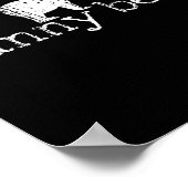 Tagesmutter-Oma-Geschenk zum Muttertag Poster (Ecke)
