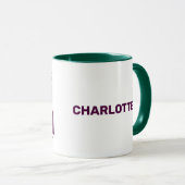 Tagesnährung, Hexe durch Nachtleopard Print Tasse (VorderseiteRechts)