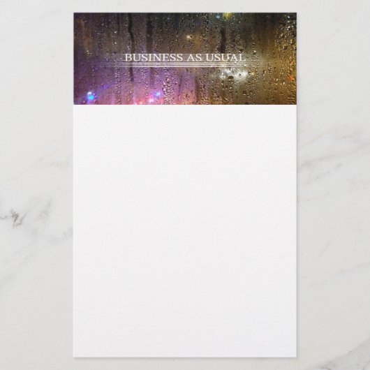 Tagesordnung Briefpapier (Vorderseite)