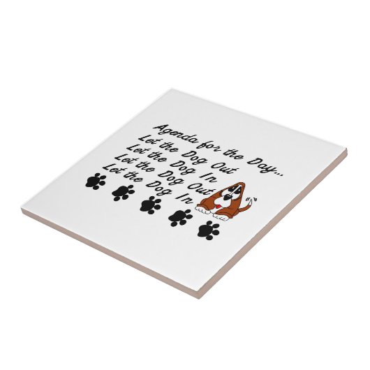 Tagesordnung Fliese (Seite)