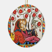 TAGESPARKMENT DER ETERNAL LIEBE VALENTINE KERAMIKORNAMENT (Links)