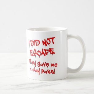 Tagespass Lustiger Becher Kaffeetasse