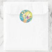 Tagespause Runder Aufkleber (Tasche)