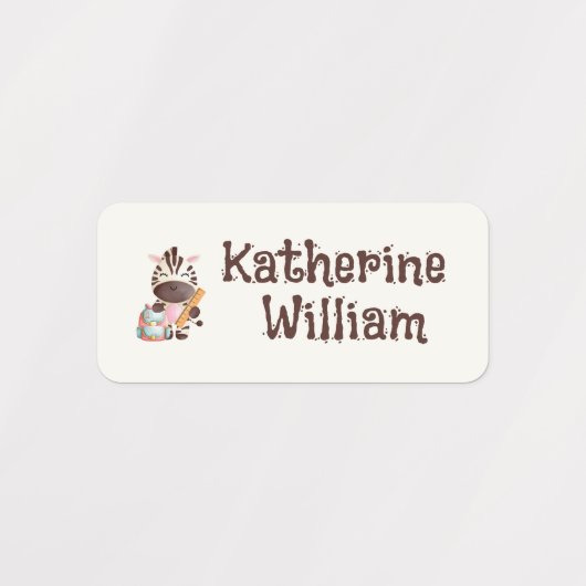 Tagespflege/Schulkleidung für kundenspezifisches S Etiketten (Design 2)