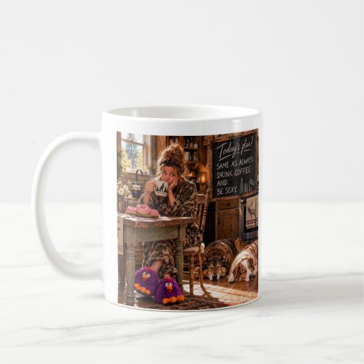 Tagesplan-Kaffeetasse Kaffeetasse (Links)