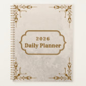 Tagesplaner 2026 planer (Vorderseite)