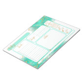 Tagesplaner Abreißen Notepad Notizblock (angewinkelt)