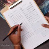 Tagesplaner ADHD Neurodivergent Notizblock