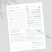 Tagesplaner ADHD Neurodivergent Notizblock