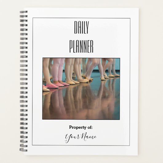 Tagesplaner - Ballett - HAMbWG Planer (Vorderseite)