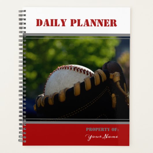 Tagesplaner - Baseball - HAMbWG Planer (Vorderseite)