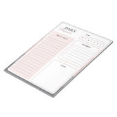 Tagesplaner Dusk Stripes Notizblock (angewinkelt)