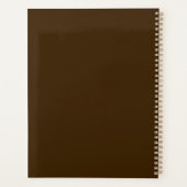 Tagesplaner für Hard Cover Planer (Rückseite)