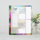 Tagesplaner für hellen Garten (Stehend Vorderseite)