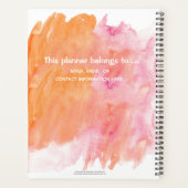 Tagesplaner - Hundebüt Planer (Rückseite)