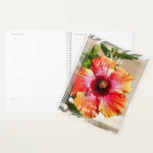 Tagesplaner mit Hibiskus Design - HAMbWG Planer (Anzeige)