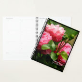 Tagesplaner mit rosa Rosen - HAMbWG Planer (Anzeige)