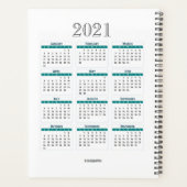 Tagesplaner mit Rote Rosen - HAMbWG Planer (Rückseite)