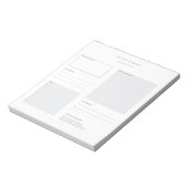 TAGESPLANER NOTEPAD NOTIZBLOCK (Rotiert)