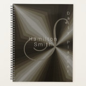 Tagesplaner Personalisiert- HAMbyWG - Taupe Planer (Vorderseite)