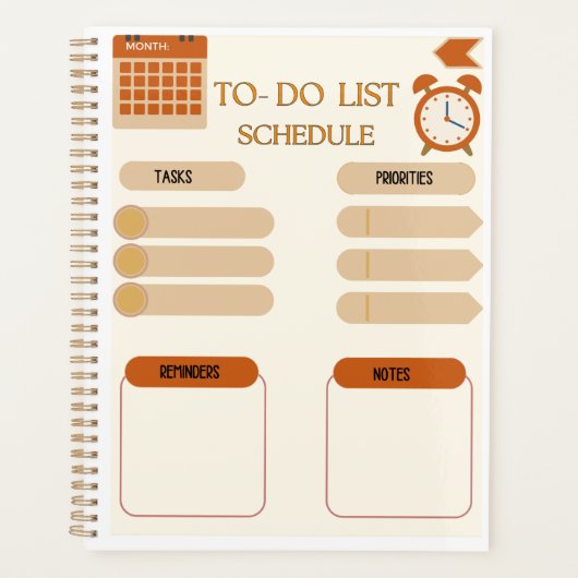 Tagesplaner Planer (Vorderseite)