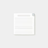 Tagesplaner Post-it Klebezettel (Vorderseite)