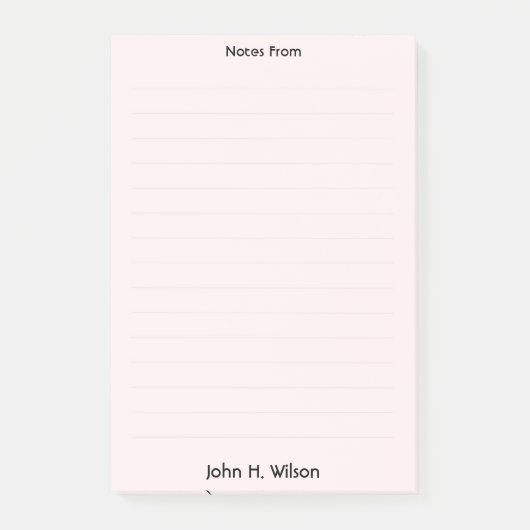 Tagesplaner Post-it Klebezettel (Vorderseite)