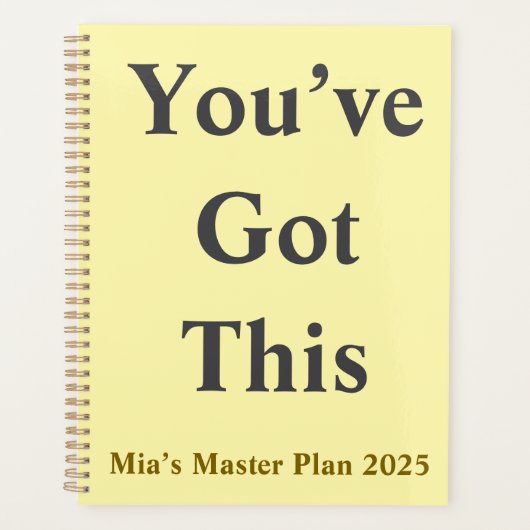 Tagesplaner - Sie haben diese Inspiration Got Planer (Vorderseite)