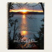 Tagesplaner Sunset Over Forest Lake Planer (Vorderseite)