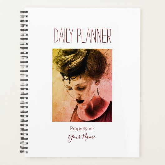 Tagesplaner - Vintag Look - HAMbWG Planer (Vorderseite)